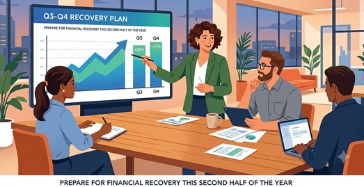 PREPARE FOR FINANCIAL RECOVERY THIS SECOND HALF OF THE YEAR